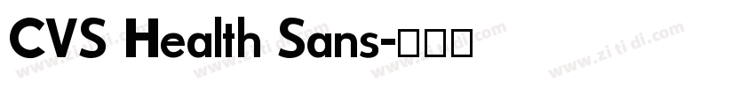 CVS Health Sans字体转换